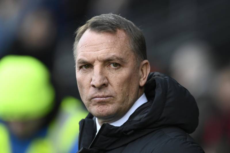 Brendan Rodgers welcomes Celtic title race with Rangers