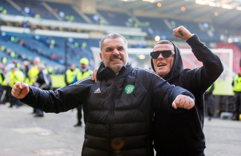 Video: Behind the scenes of Ange’s celebration speech as players celebrate