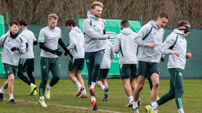 Training Gallery: Celtic v Dundee