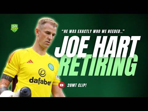 Joe Hart Announces He Is Retiring.