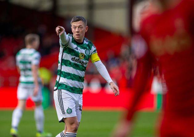 Brendan Rodgers provides worrying Callum McGregor update