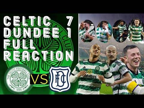 Celtic thrash Dundee 7-1 / Can hoops go on win streak