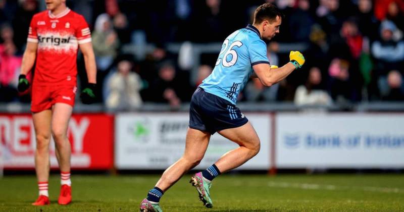 Dublin inflict Derry’s first defeat of league season in Celtic Park