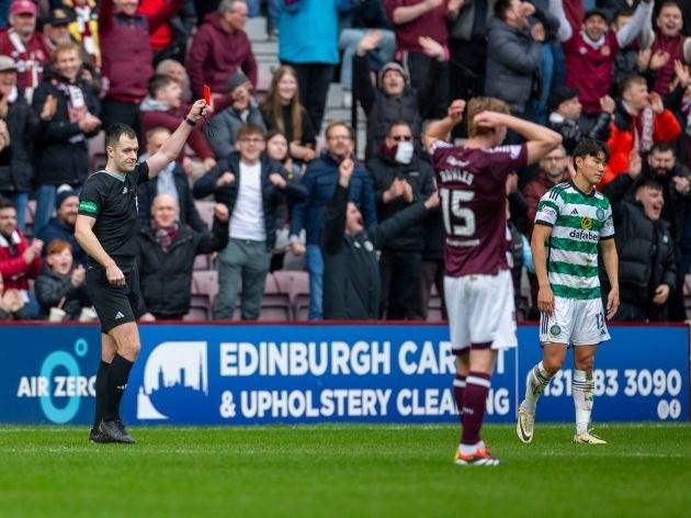 Celtic confirm Hyunjun Yang red card appeal has been dismissed