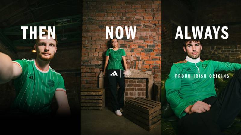 Shop the new adidas x Celtic FC Irish Origins collection in-stores & online