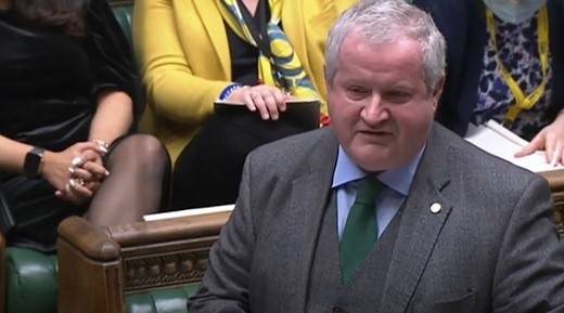 ‘Taking action’ – Ian Blackford speaks out after Hibs statement on Rangers fans’ sectarian singing as the Celtic support watch on