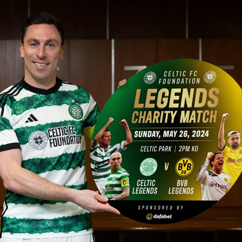 Ticket Information for Celtic v Dortmund Legends Match Announced