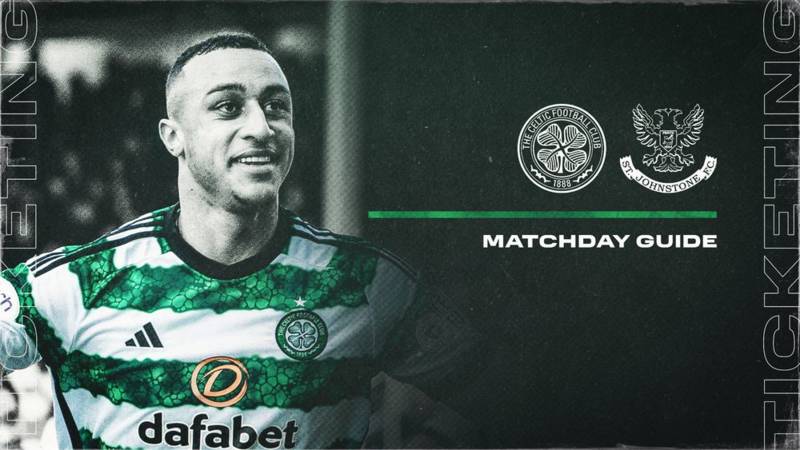 Celtic v St Johnstone Matchday Information