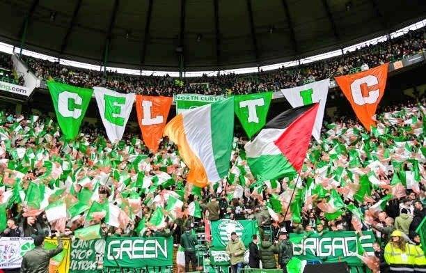 Photos: Green Brigade’s Brilliant St Patrick’s Day Tifo