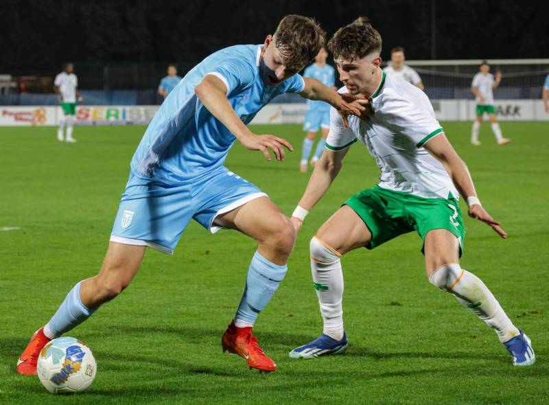 Watch Celtic talent Rocco Vata score a stunner as he bags Irish double on international duty