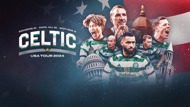 Tickets on general sale now for Celtic’s 2024 USA Tour this summer