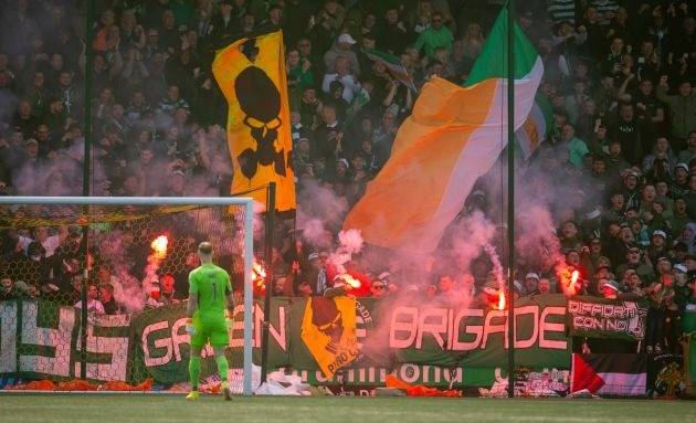 Video: Celtic star soaks in full-time atmosphere after win at Livi