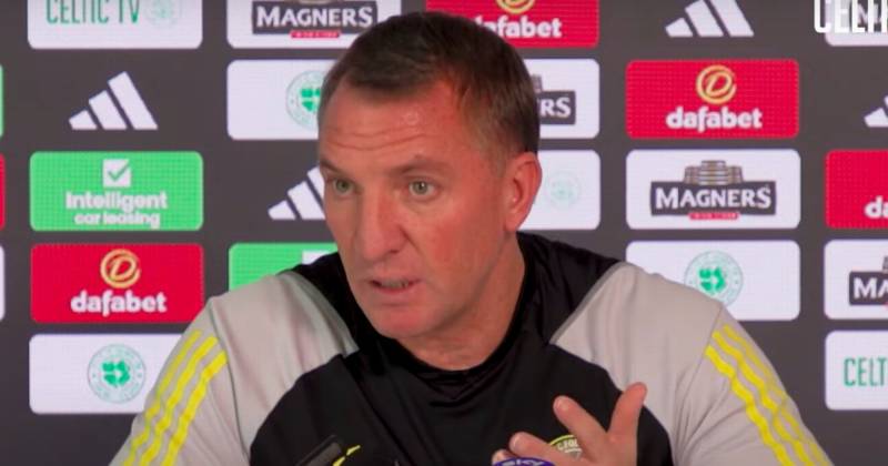 Brendan Rodgers reacts to Dundee vs Rangers storm and reveals the post split story Celtic have always known