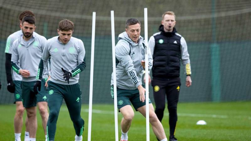 Training Gallery: Celtic v St Mirren