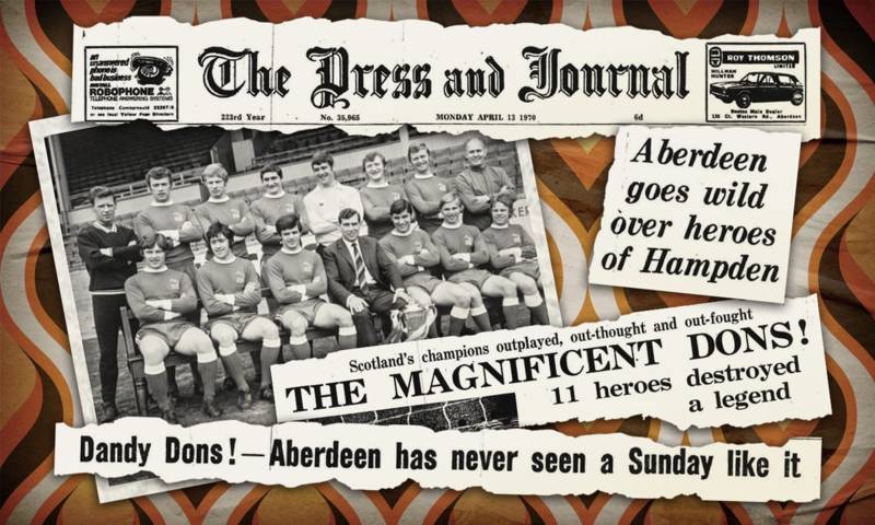 1970: Re-live the celebrations when the Dons took the Scottish Cup from Celtic