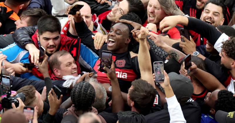 Jeremie Frimpong to land Celtic major windfall as Bayer Leverkusen history-maker’s transfer value skyrockets