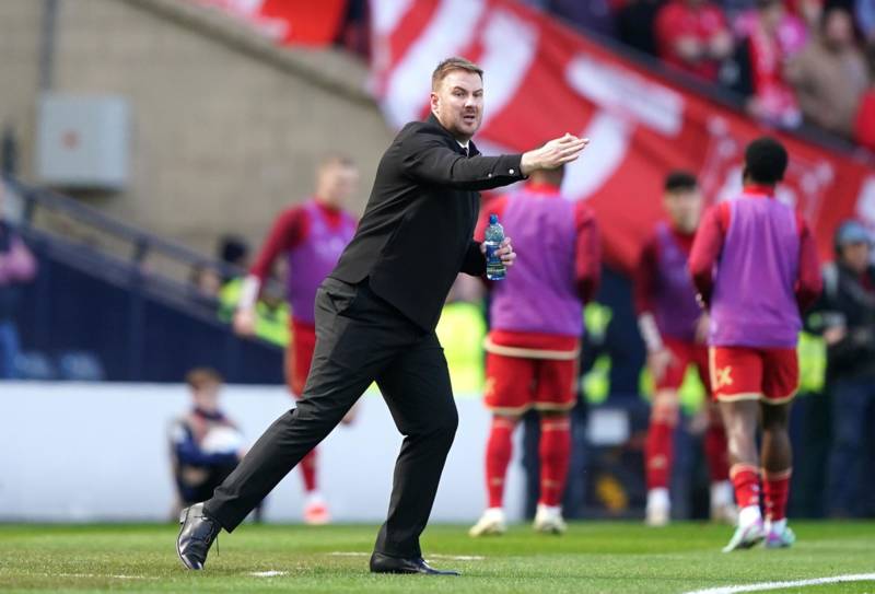 Gutted Peter Leven gives Aberdeen players strong message and has say on two Celtic penalty incidents