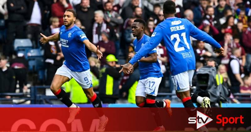 Rangers defeat Hearts to set up Scottish Cup final against Celtic