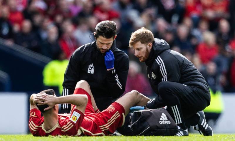 Aberdeen interim boss delivers injury update on star striker Bojan Miovski