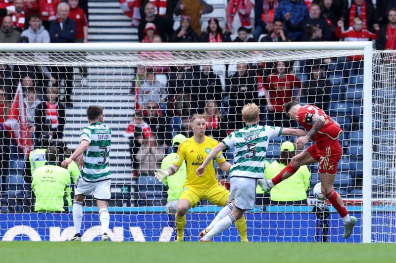 Charlie Mulgrew sticks up for Liam Scales for Celtic defending vs Aberdeen