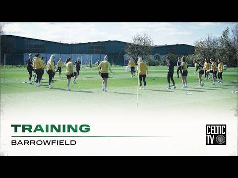 Celtic FC Women Training | The Ghirls gear up for Hampden Park Scottish Cup semi-final