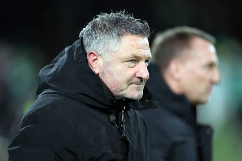 Dundee boss Tony Docherty shares remarkable Celtic stat after Dens Park battle