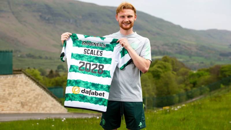 Liam Scales delighted as he commits his future to the Hoops