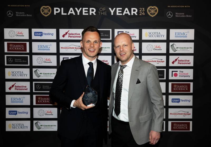 Steven Naismith says Lawrence Shankland should sweep the board as Hearts boss reacts to manager award omission