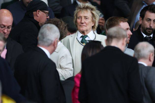 Jim White details Rod Stewart’s wild Celtic v Rangers plans