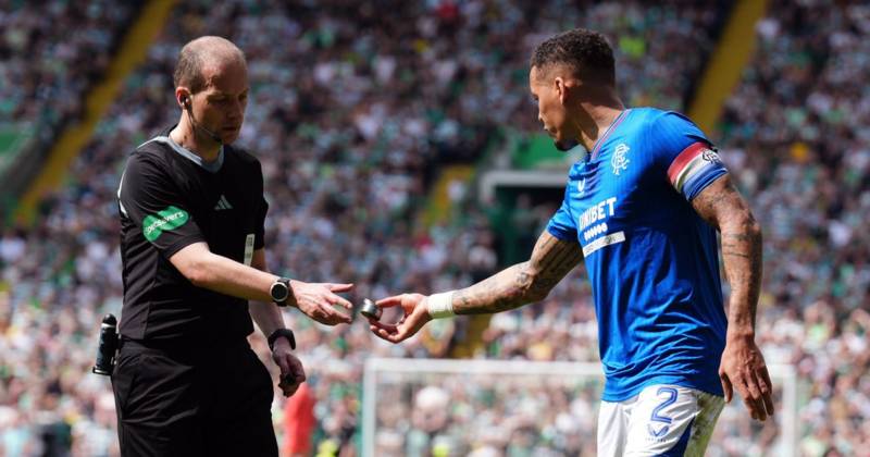 James Tavernier targeted by missiles as Celtic fans slammed after ‘marijuana grinder’ aimed at Rangers captain