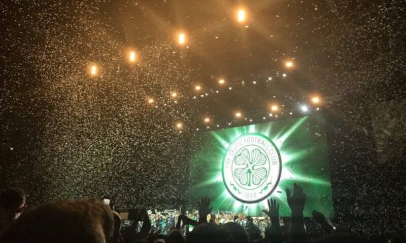 Celtic Fans Sell Out Hydro; Glasgow is Green and White