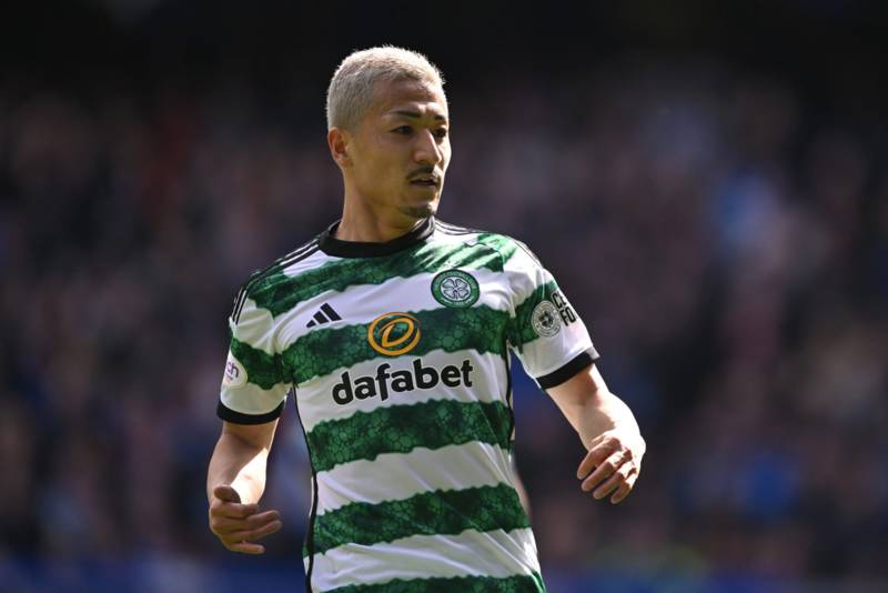 Celtic hero Daizen Maeda’s amusing reaction to Willie Collum call vs Rangers