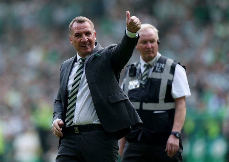 General Rodgers Surveys The Landscape After Another Victory And The Critics Of The Celtic Boss Run For Cover.