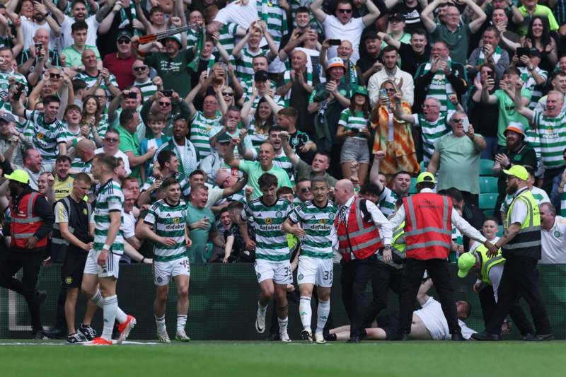 Michael Stewart points out the ‘marked difference’ that makes Celtic better than Rangers