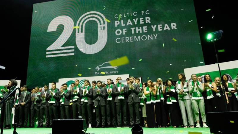 A night of Celtic celebration at club’s 20th anniversary Player of the Year Awards