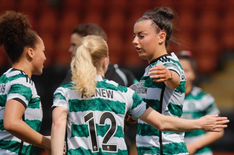 Celtic yesterday secured Women’s Champions League qualification