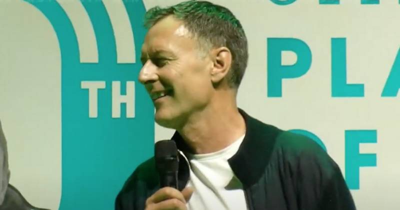 Chris Sutton sparks Celtic hilarity at the Hydro as Kenny Miller made butt of the joke