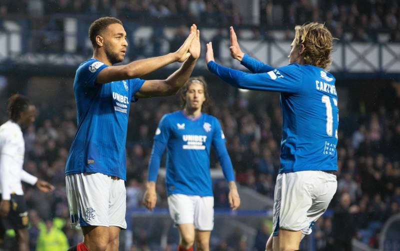 Rangers’ luxury man helps put Celtic champagne on ice as many say farewell to Ibrox in Dundee destruction