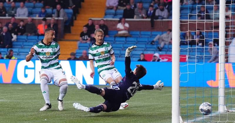 Adam Idah scores as Celtic clinch Scottish Premiership title in style