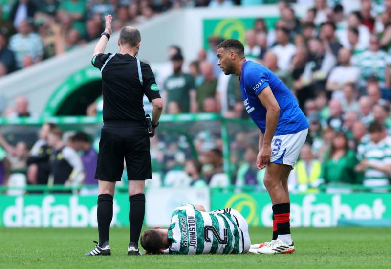 Alistair Johnston shares what the doctors told him after John Lundstram’s tackle in Celtic vs Rangers