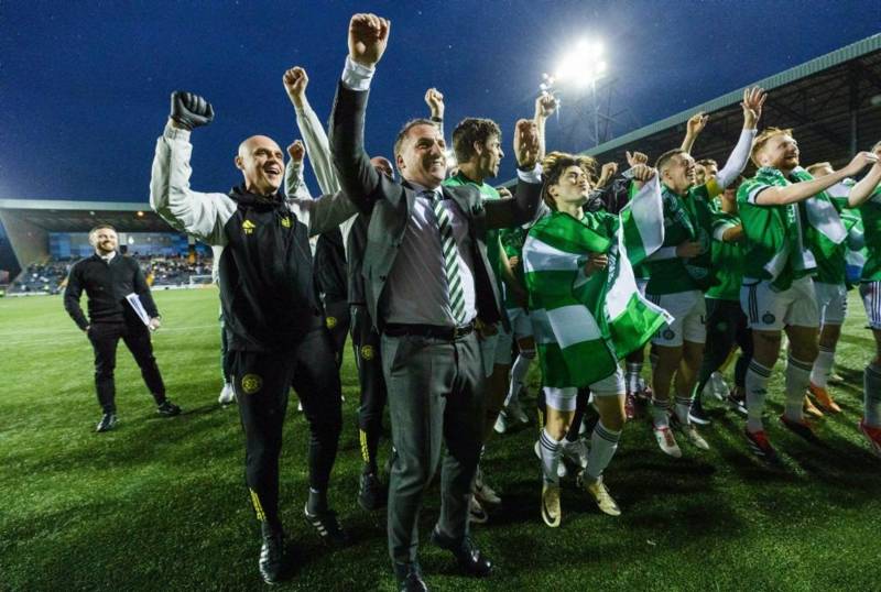 Brendan Rodgers thought Celtic fans had ‘forgotten my name’ as he responds to chants after title triumph