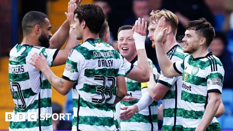 Celtic crowned Scottish champions with game to spare