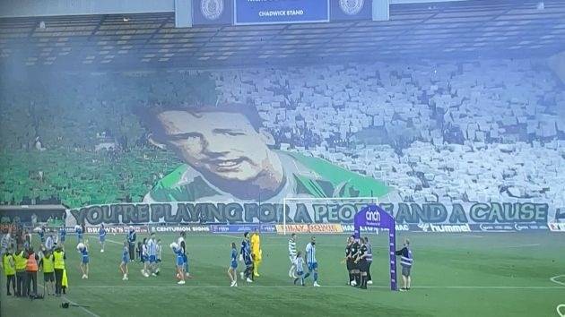 Green Brigade’s stunning tribute to Celtic legend Tommy Burns