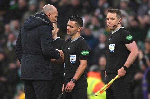 SFA confirm referee for Celtic v Rangers Scottish Cup Final