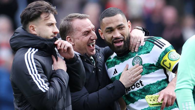 Cameron Carter-Vickers takes dig at Rangers during Celtic celebrations