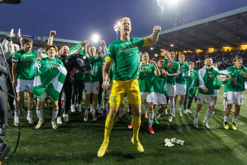 Celtic share quality dressing room footage from Rugby Park as players kickstart title party