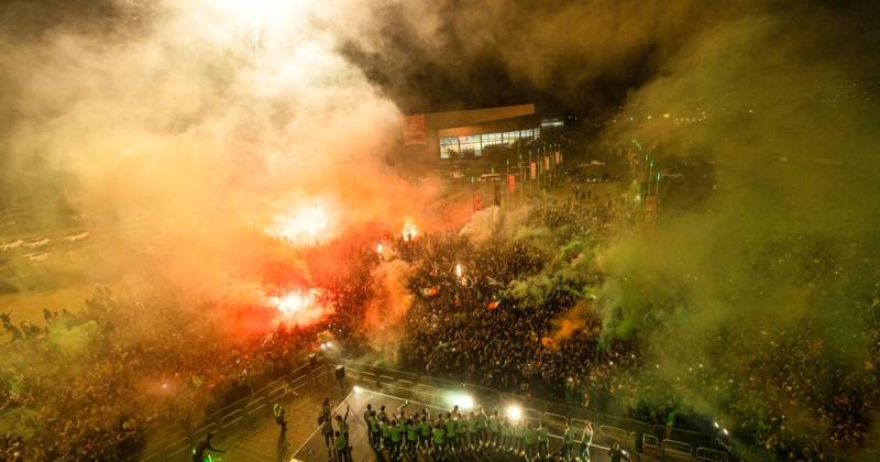 Celtic title heroes serenaded with pyro party for the ages as champions roar ‘Don’t Worry, Be Happy’