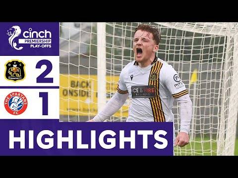 Dumbarton 2-1 The Spartans | The Sons Take One Goal Advantage | cinch League One Play-Offs