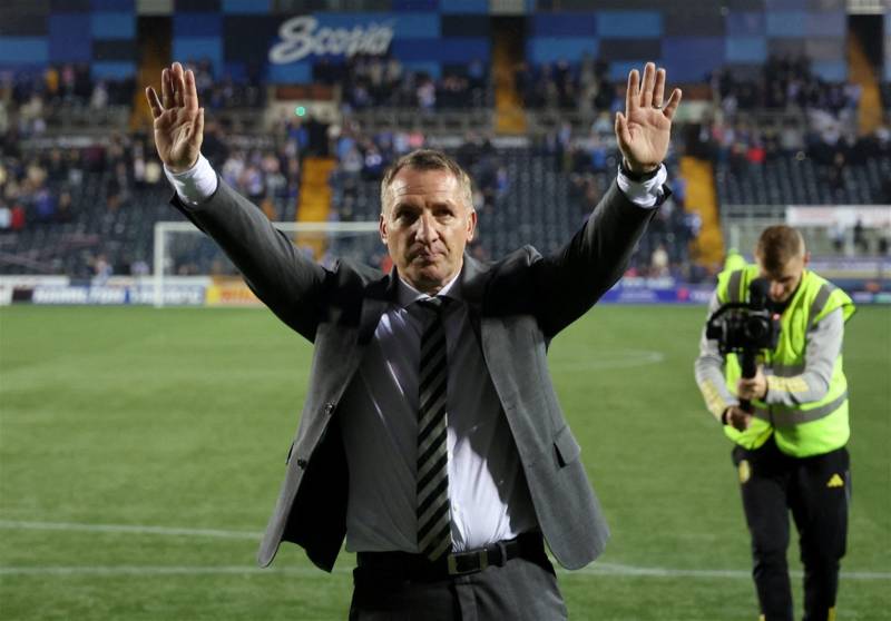 See you back here in May- watch Brendan Rodgers’ late night victory speech