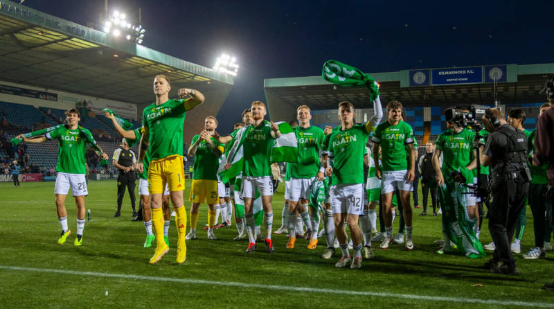 Watch Celtic’s full post match celebrations at Kilmarnock